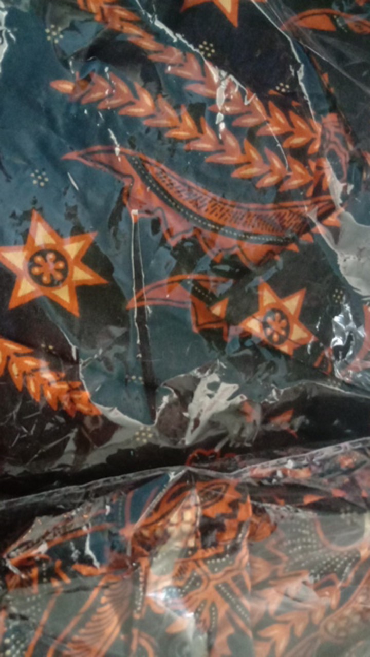 Batik Couple Keluarga Sania Ruffle Ori Ndoro Jowi Dnt Dimensi Abu