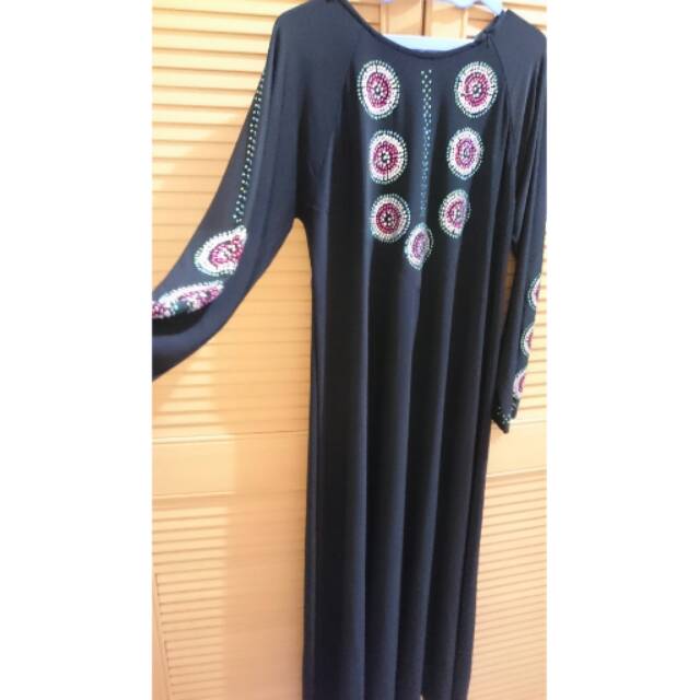 Gamis Hitam Bling2...