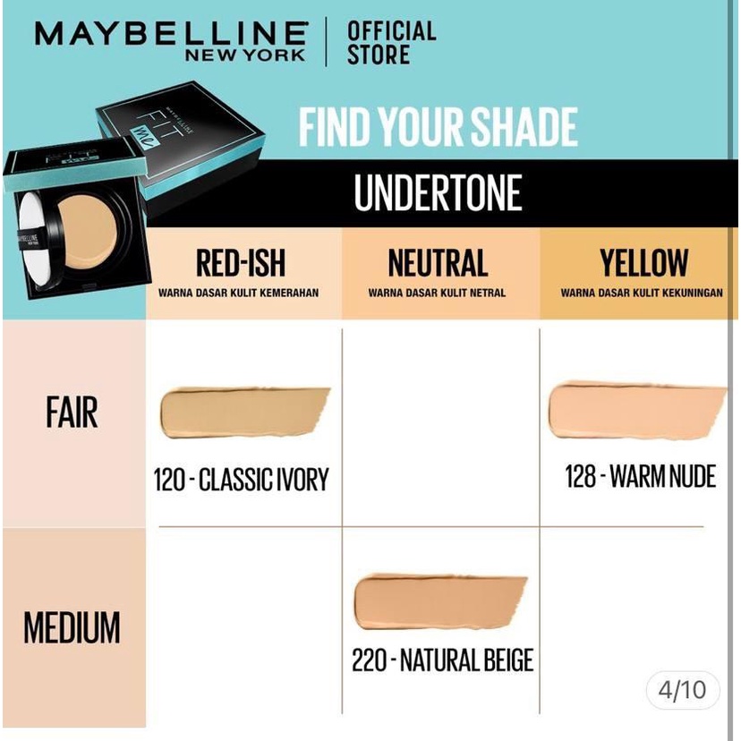 Maybelline Fit Me Matte &amp; Poreless Cushion