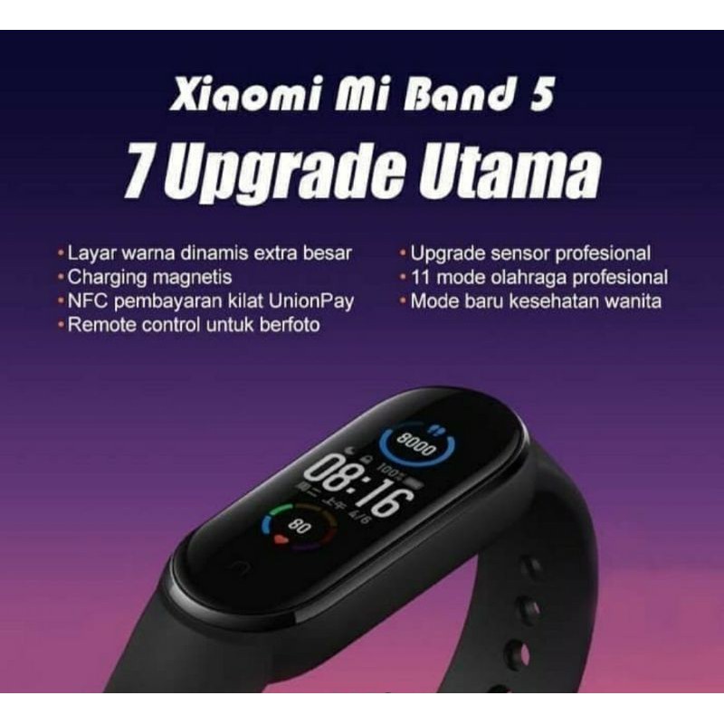smartwatch mi band 5
