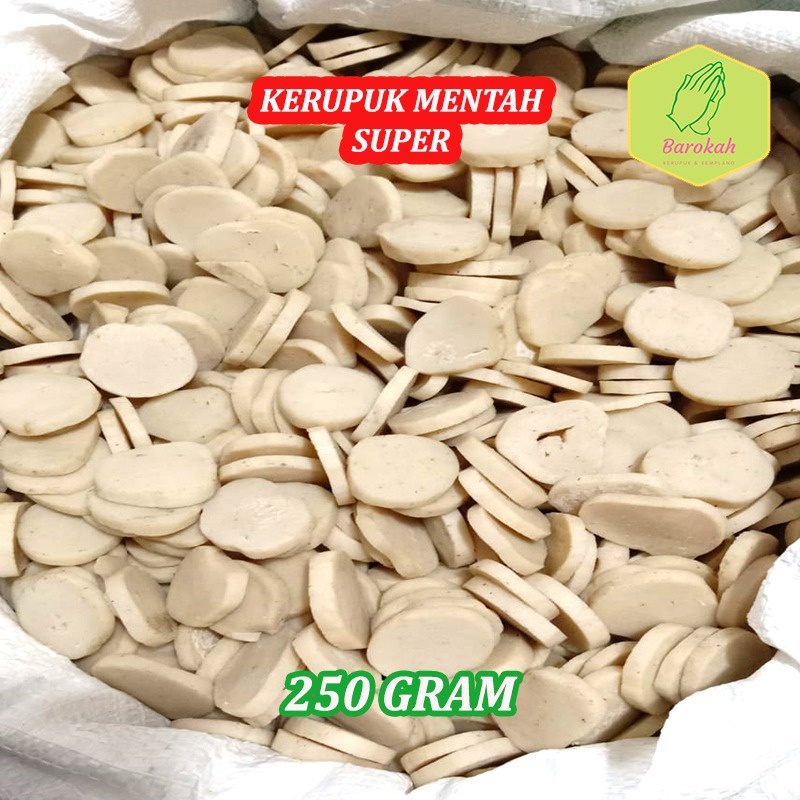 

kemplang mentah super ikan tenggiri kerupuk mentah ikan krupuk mentah super kempelang mentah super ikan tenggiri 250gr