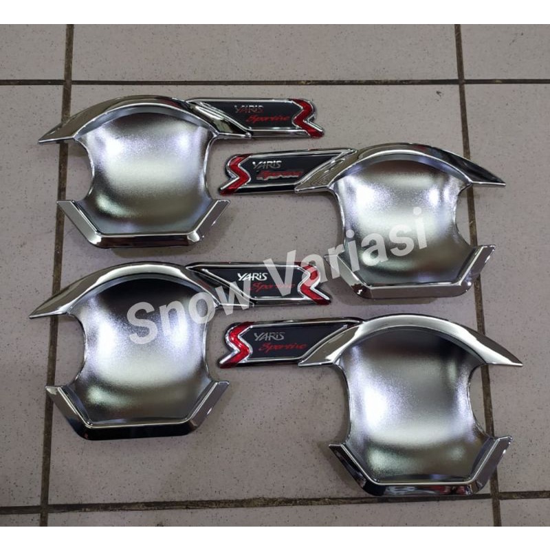 Outer Cover Mangkok Grand All New Yaris 2014 2017 Activo Chrome