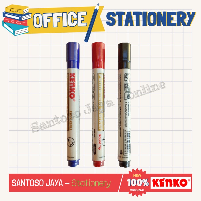 

Spidol Permanen KENKO - Permanent Marker KENKO PM-100
