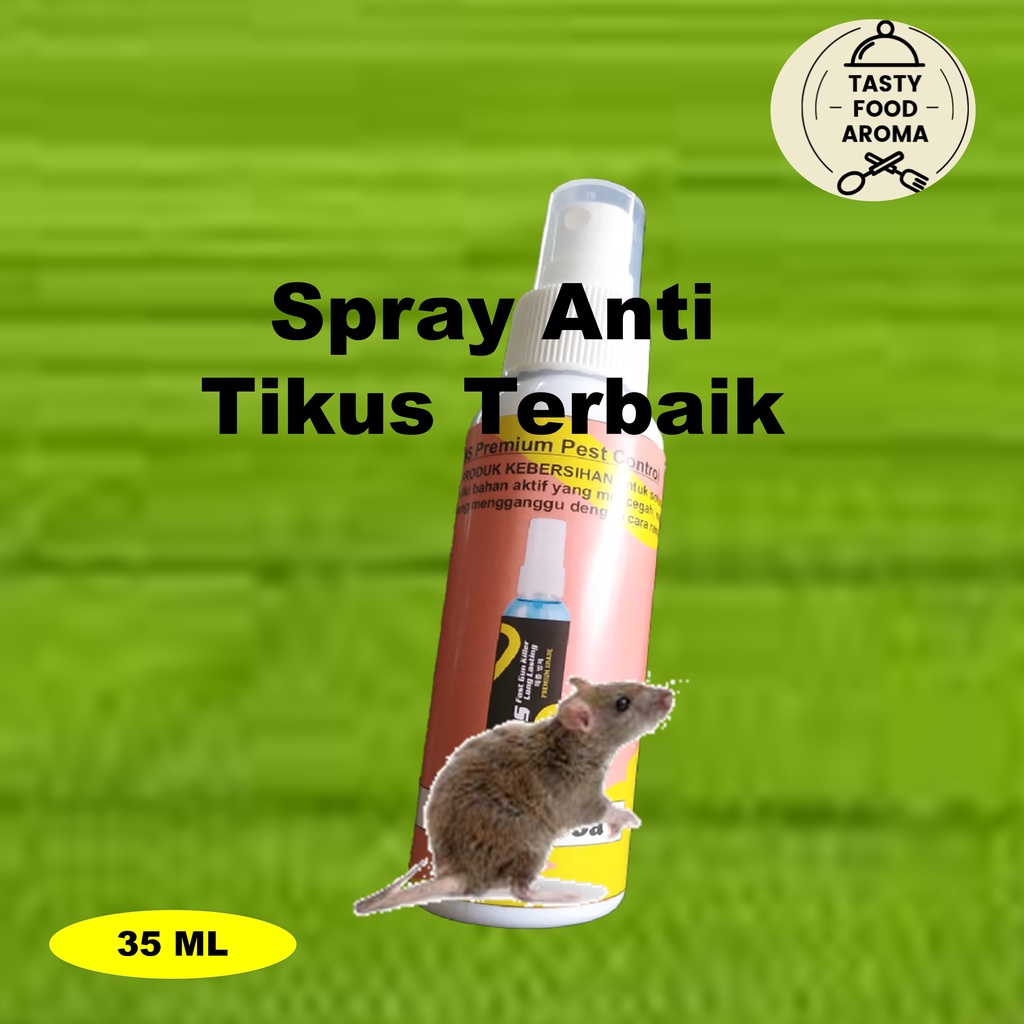 Spray Anti Tikus Terbaik 35 ML, Semprotan Anti Tikus Untuk Rumah Terbaik, Mengusir Tikus Yang Ampuh,