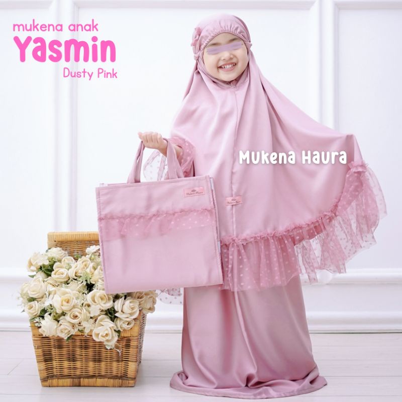 Mukena Anak Tas Sajadah Yasmin 2 - 9 Tahun