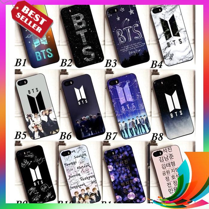 【TERBARU】 PREMIUM Case Hp Glass MOTIF BTS SAMSUNG GALAXY J7 PRIME