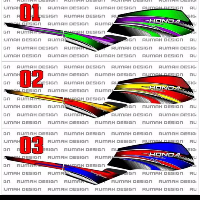 Decal Striping GL 002