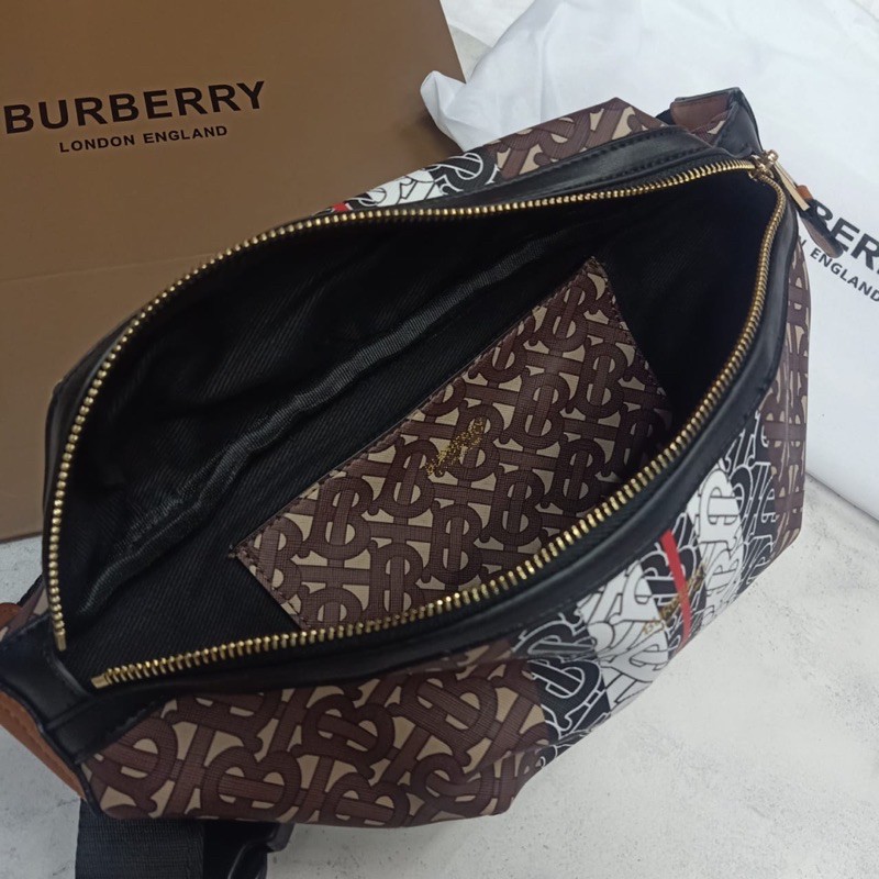 Waistbag Wanita Burberry Mono Print e