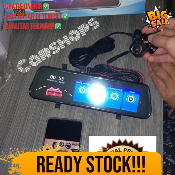 Spion Dvr Dual Camera Dashcam Camera Cctv Mobil Spion Touchscreen