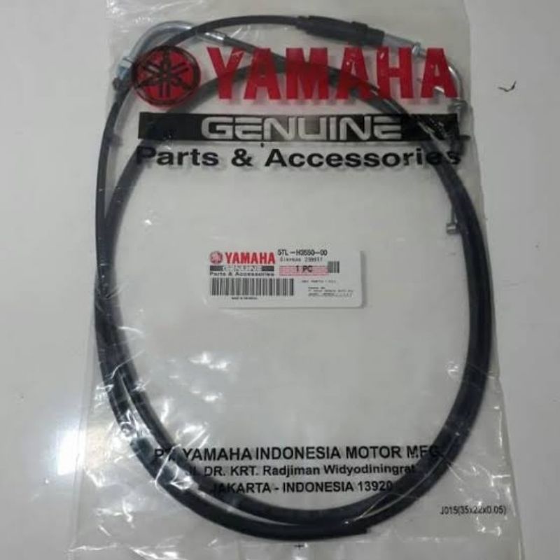 Throttle Cable Tali Gas Kabel Gas Mio Smile Soul Mio Sporty Fino Original Asli Yamaha