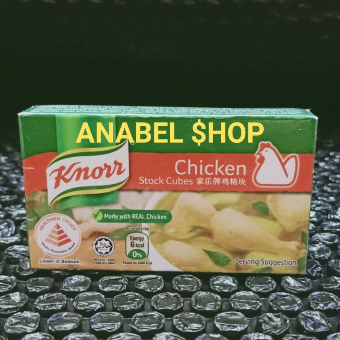 

Best Seller - Knorr Chicken Stock Cubes Knor Kaldu Ayam Blok Knoor Cube