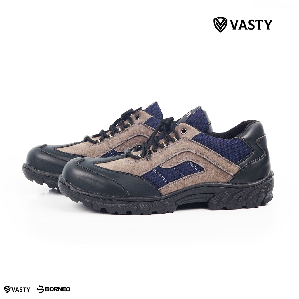 SEPATU SAFETY PRIA UJUNG BESI  VASTY El 02