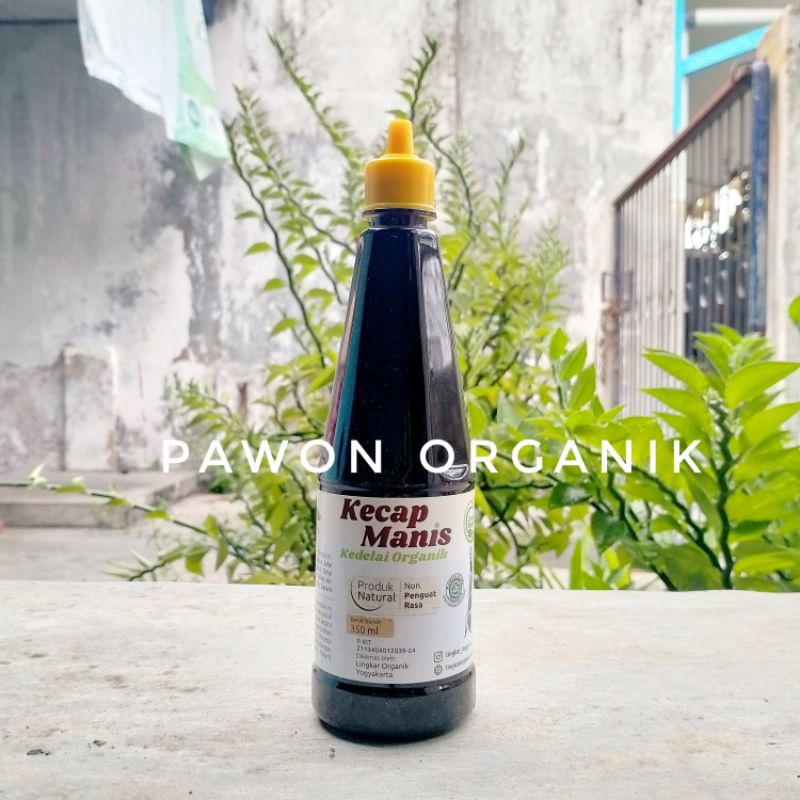 Lingkar Organik kecap manis 350ml kedelai organik