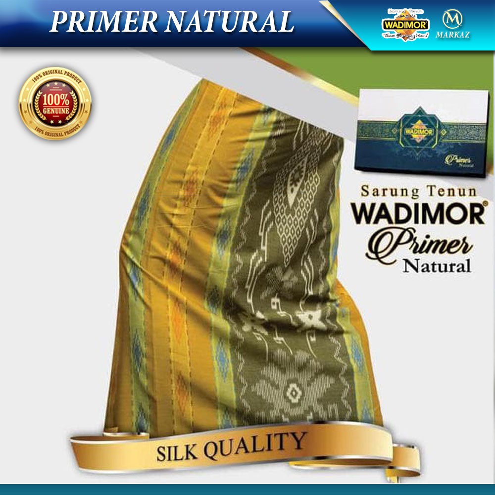 SARUNG WADIMOR PRIMER NATURAL RANDOM / SARUNG WADIMOR PRIA / SARUNG DEWASA