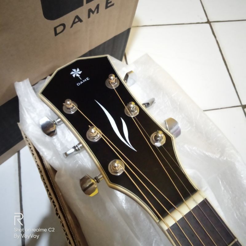 Gitar Akustik Elektrik Dame Lilies200-EL ORIGINAL