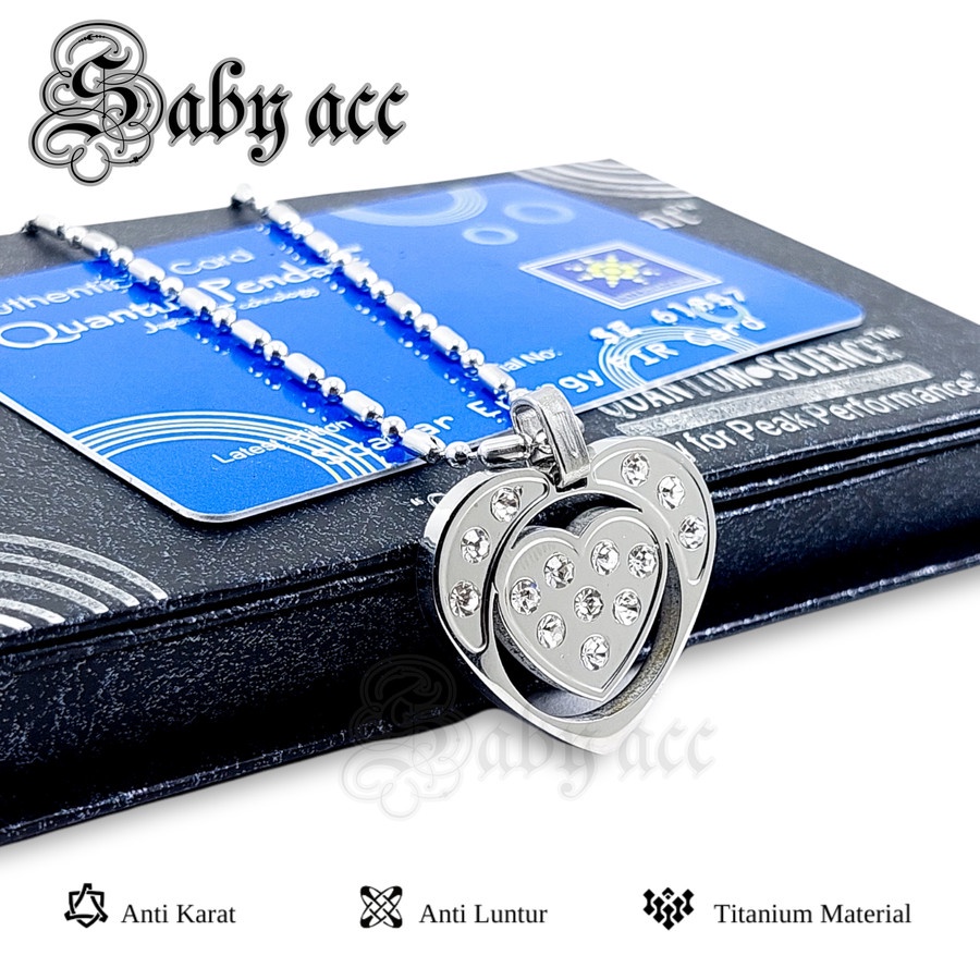 Kalung Liontin Kesehatan Quantum Pendant Love Bio Energi