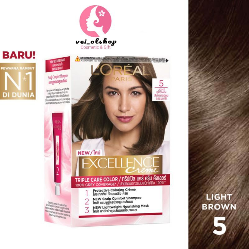LOREAL EXCELLENCE, PEWARNA RAMBUT, CAT RAMBUT, COLORING