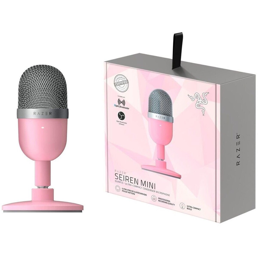 Razer Seiren Mini Ultra Compact Streaming Gaming Microphone Mic Gaming