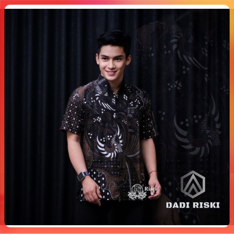 KEMEJA BATIK PRIA LENGAN PENDEK  SIZE M L XL XXL  BSWART BatiK HRB026