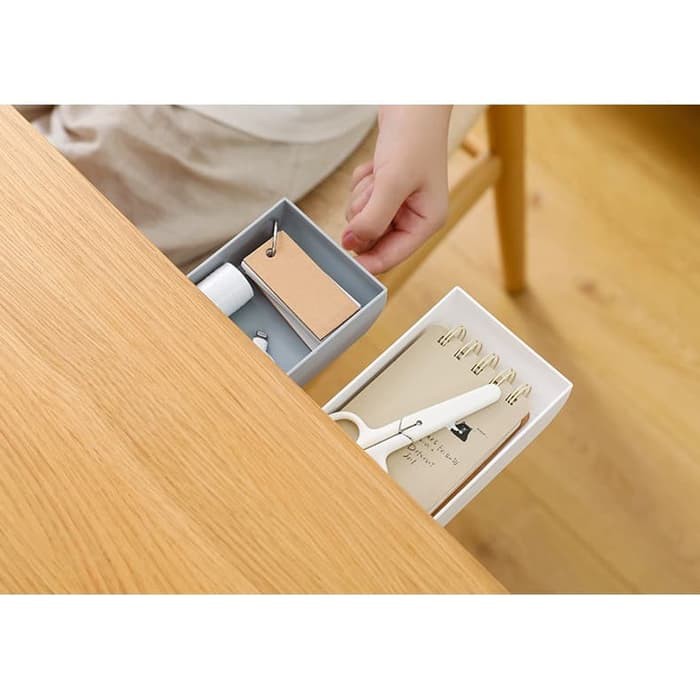 laci Mini  Under Table Drawer Storage Box Laci tambahan Mini Laci kecil bawah meja Hidden storage