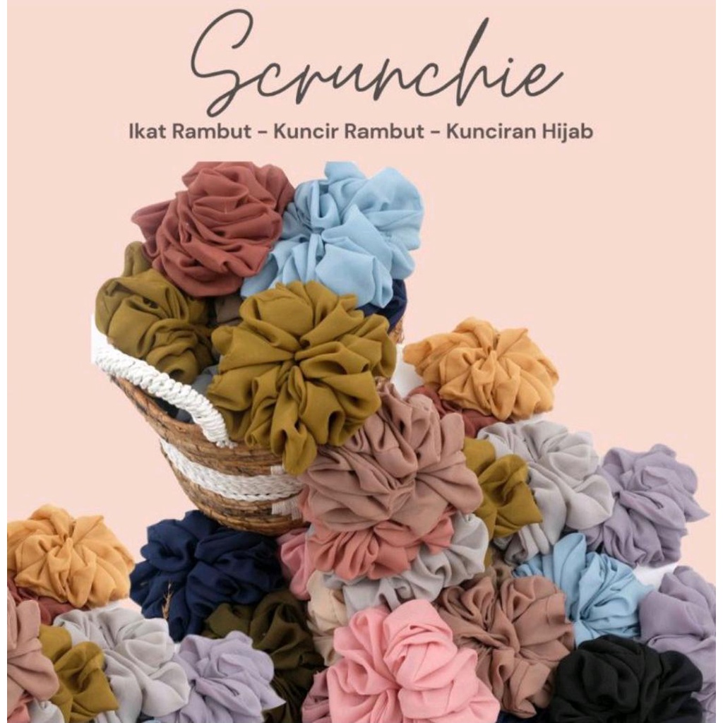SCRUNCHIE hijab / Cepol rambut termurah