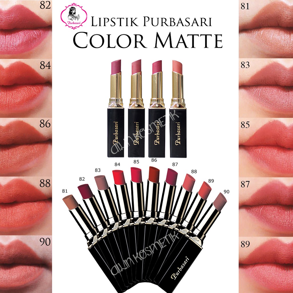 Purbasari  Lipstik  Color Matte Murah  by AILIN