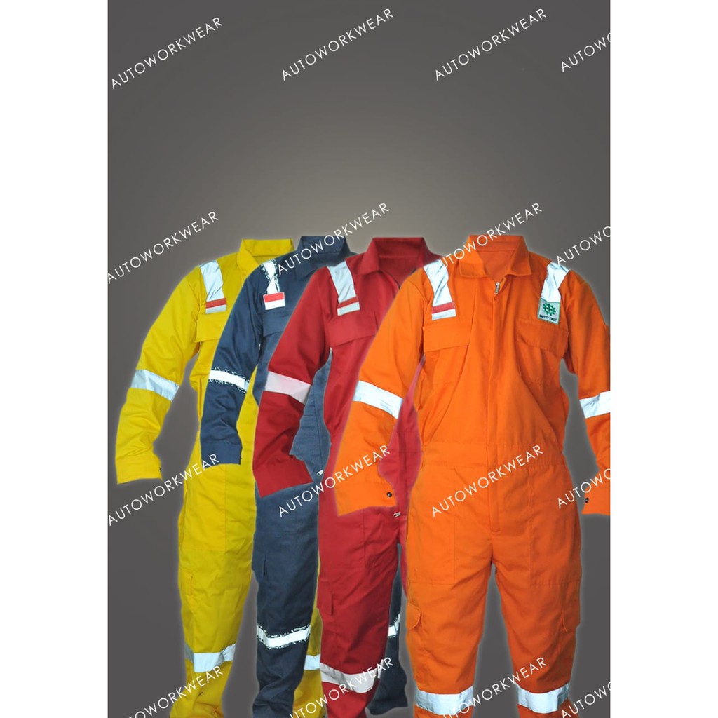 Wearpack Coveral / Terusan / Baju Kerja Pria / Wearpack Batik