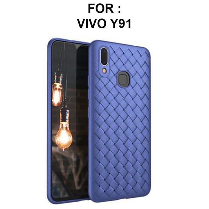 Woven case Vivo Y91 / case hp / soft case Vivo Y91 / hard case Vivo Y91