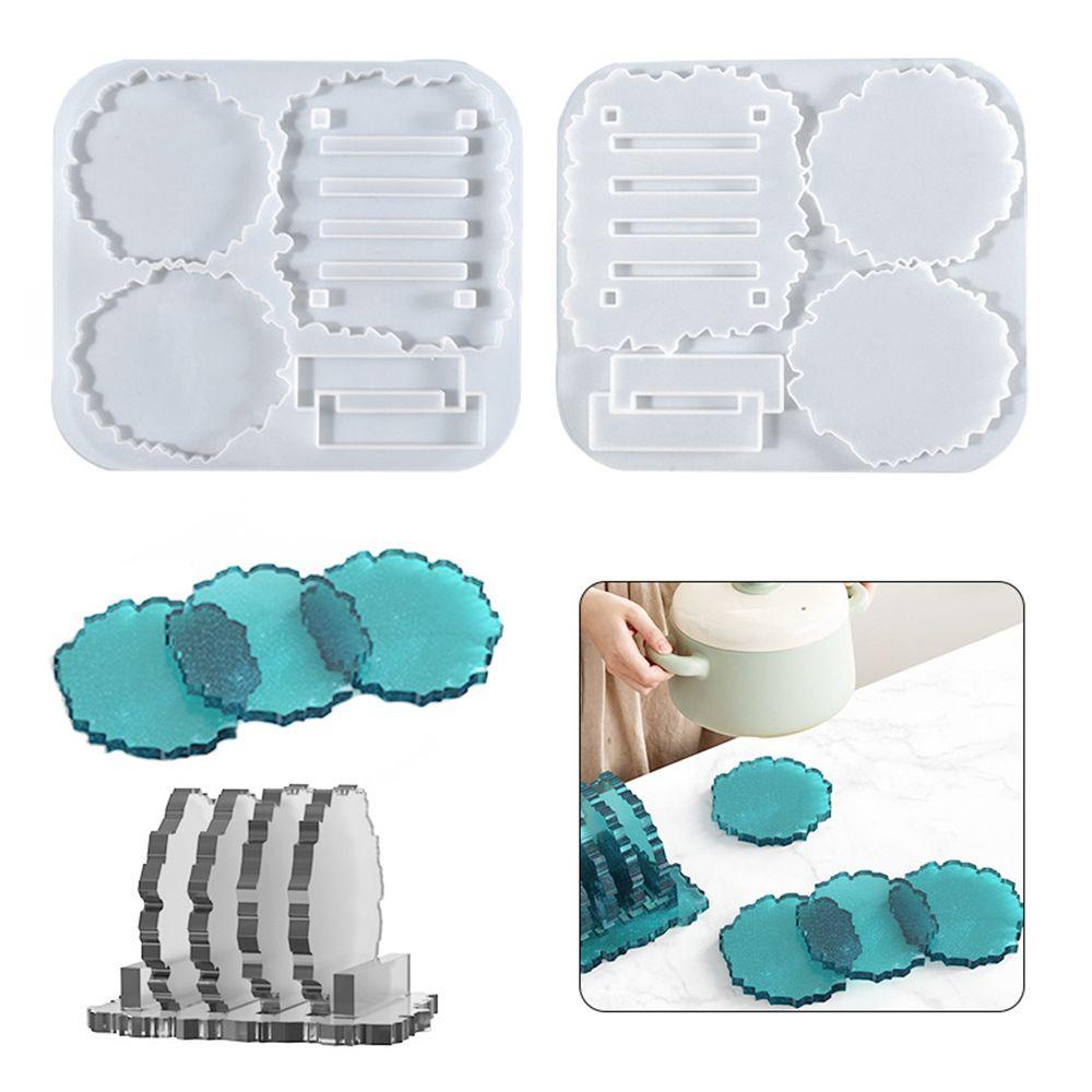 Top Resin Mold Making Tools Tray Crystal Alat Tatakan Cetakan Silikon