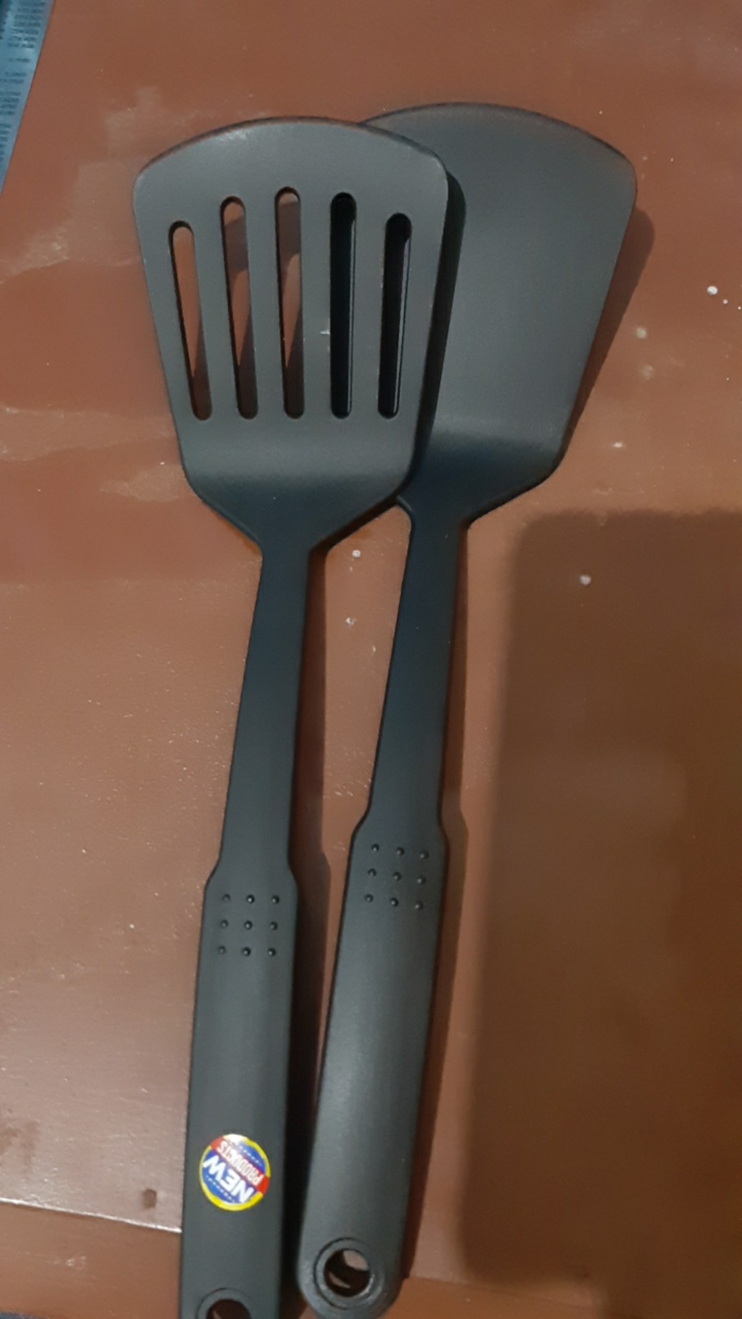 Batamgrosir.id | Sendok Masak Set 2in1 - Spatula Set Isi 2 - Sutil Masak Heston Hawaii 6900c+d
