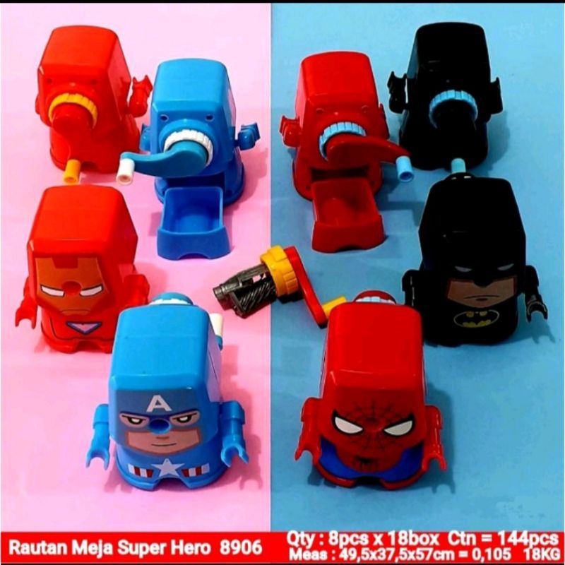 

Rautan meja tema Superhero