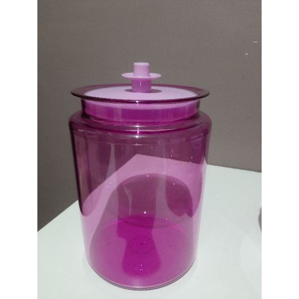 Counterpart ungu 2.4 L. Tupperware antik. Toples kuno antik
