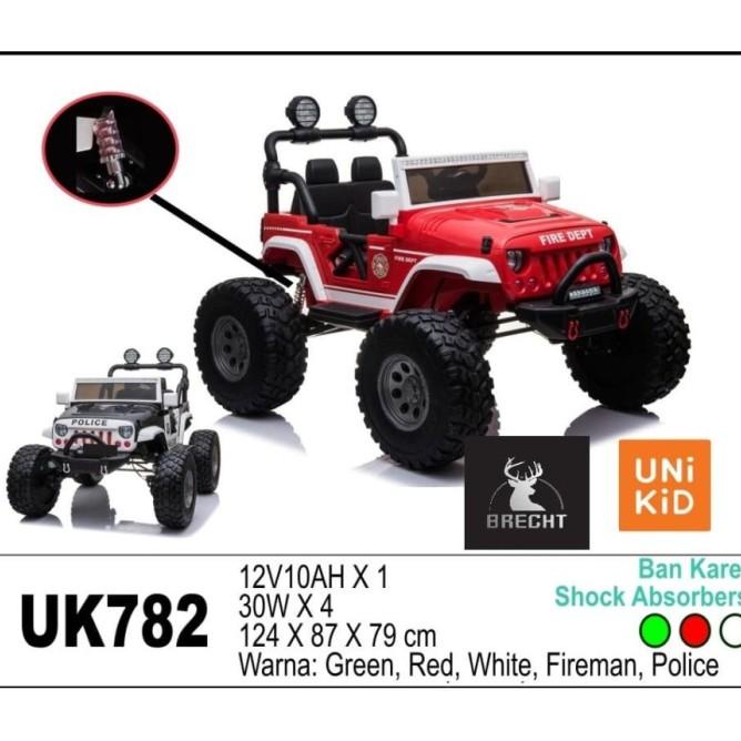 Mainan Mobil Aki Anak Unikid Rubicon Uk 782 Monster Truck