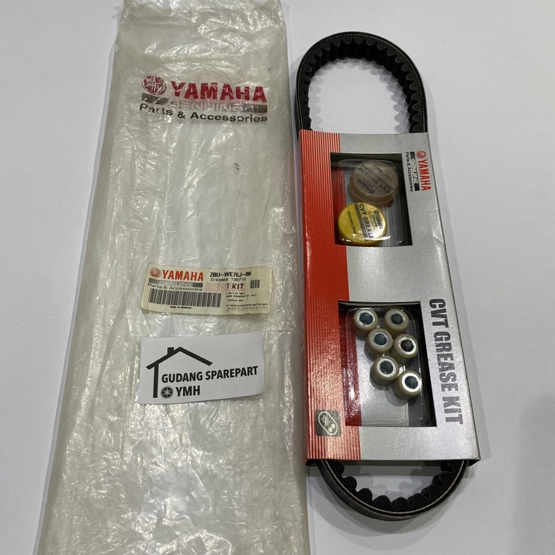 Vanbelt Fanbelt V-belt Set Kit Timing Roller Grease Xride 115 2BU-WE76J-00