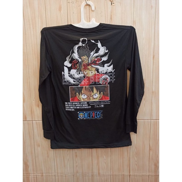 KAOS LENGAN PANJANG ANIME ONE PIECE