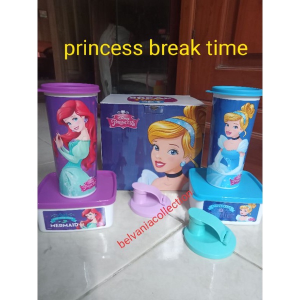 kotak bekal anak break time princess tupperware