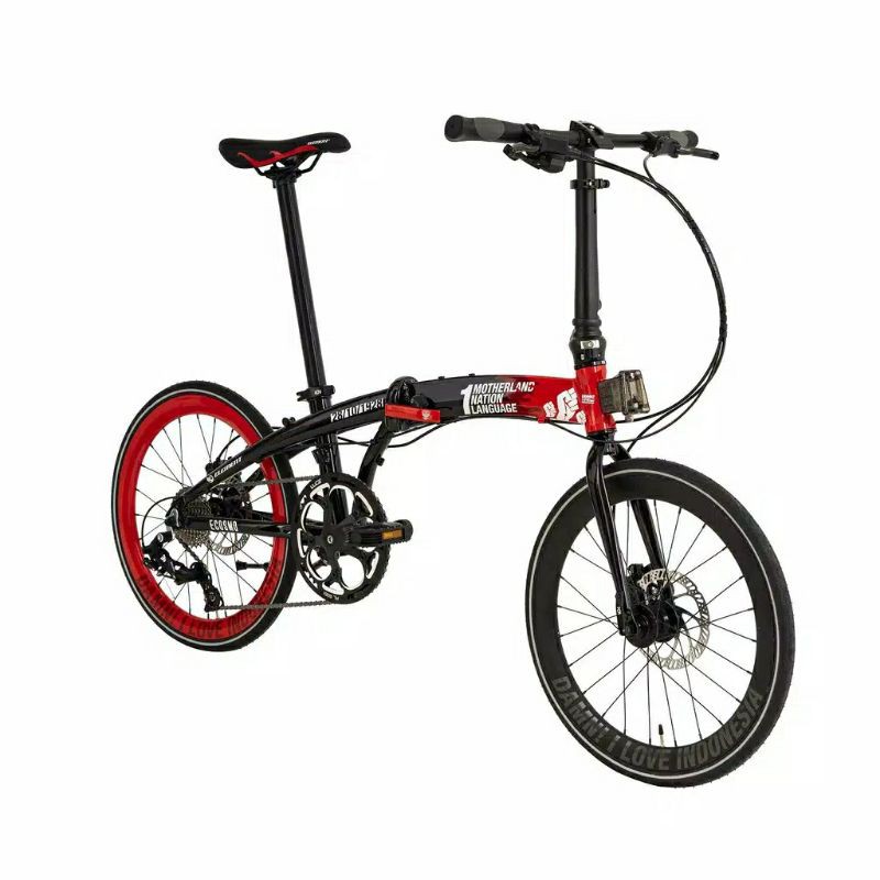 Sepeda Element Ecosmo10Sp Edisi Sumpah Pemuda