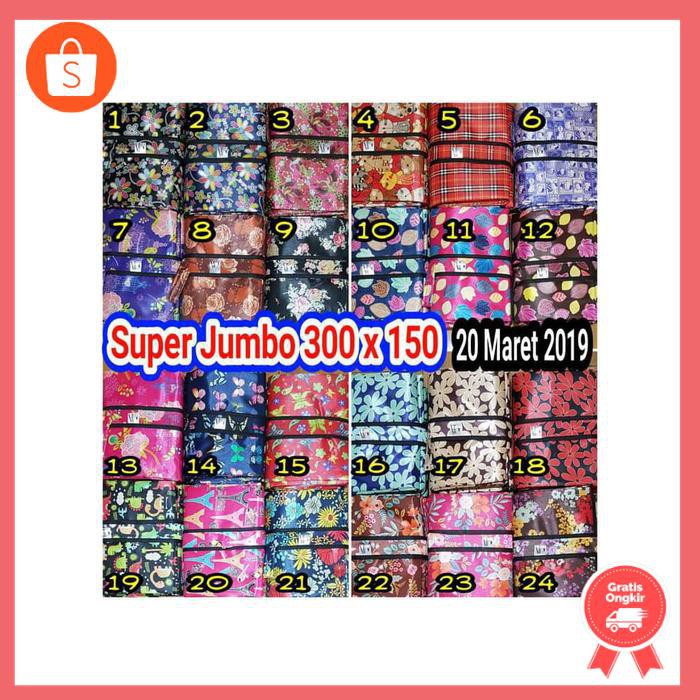 Tikar Lipat Microsatin/Tikar Jumbo 300*150/ Tikar waterproof