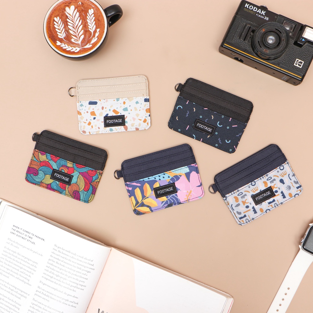 Card Holder Dompet Kartu Tipis dan Uang Pria Wanita Simple Card Wallet GK-04