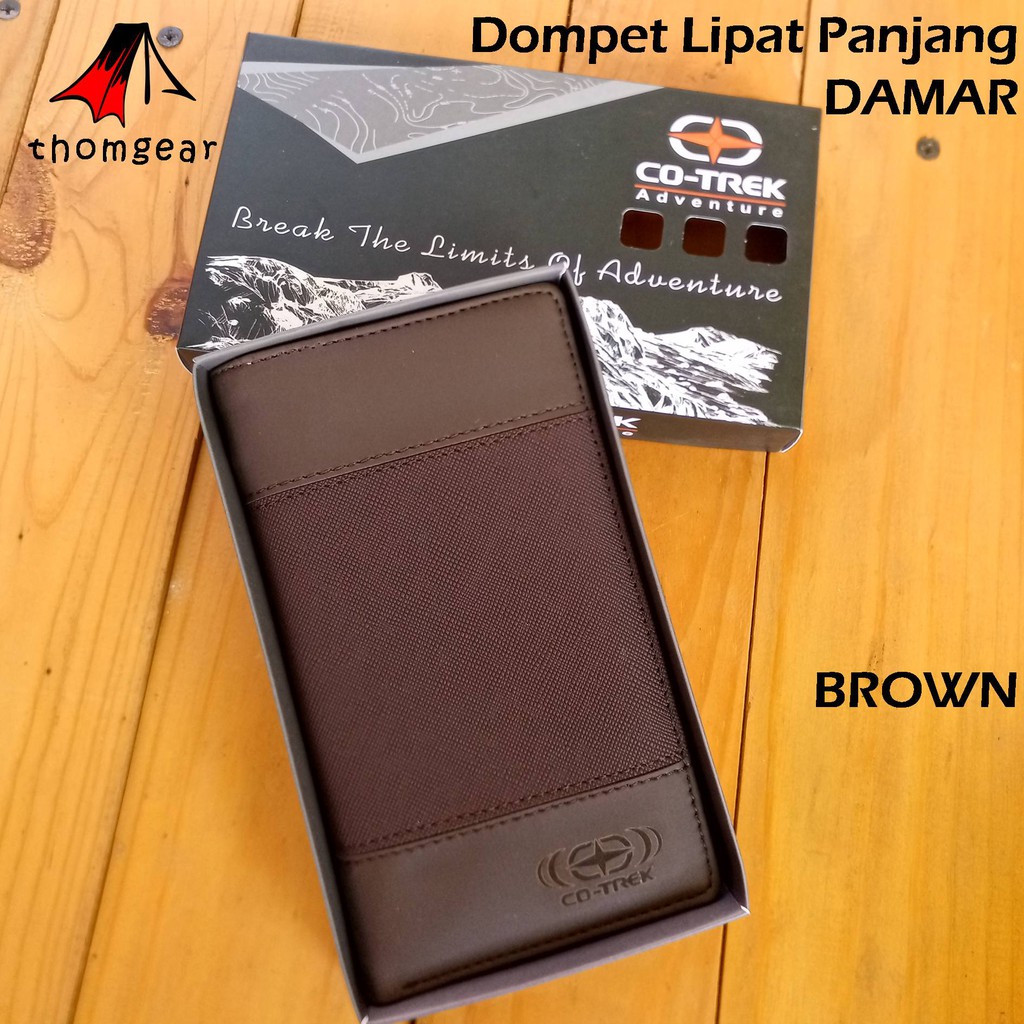 Thomgear Dompet Outdoor Cotrek Co-Trek Advanture Dompet Lipat Kulit Sintetis