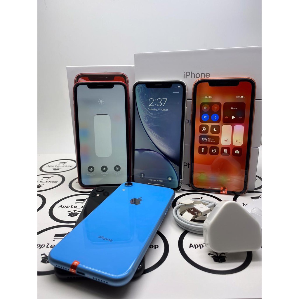 iphone xr 64gb 128gb fullset Lcd Original Mulus Original Bukan Refurbish / Rekondisi