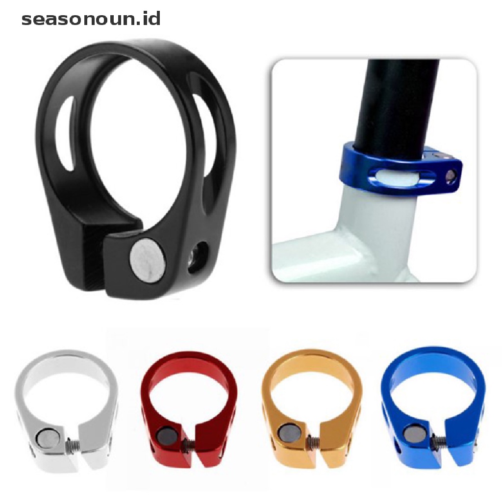 (seasonoun) Klem Seatpost Sepeda Bahan Aluminum Alloy Ukuran 31.8 / 34.9mm