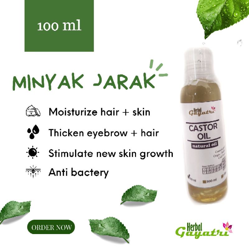 Jual Castor Oil / Minyak Jarak 100 Ml | Shopee Indonesia