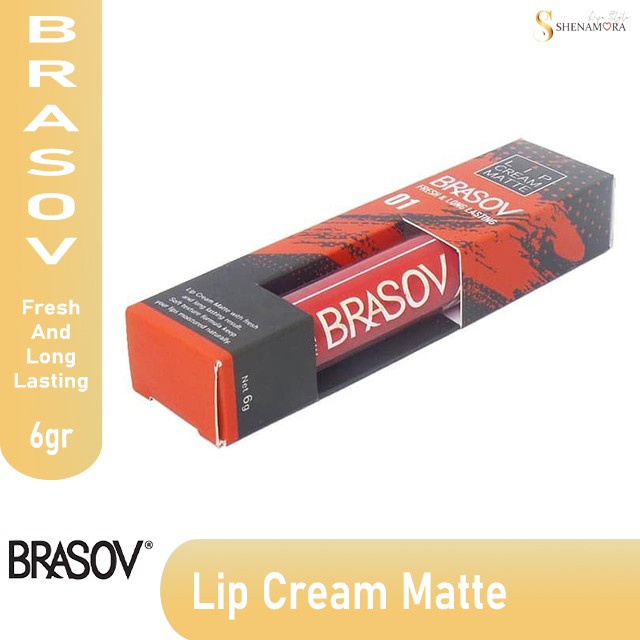 Brasov Makeup Lip Cream Matte 6 Gram