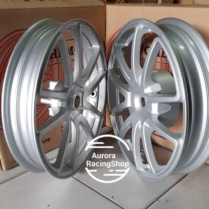 Q.W119 VELG CHEMCO VARIO 125 VARIO 150 EVO SILVER