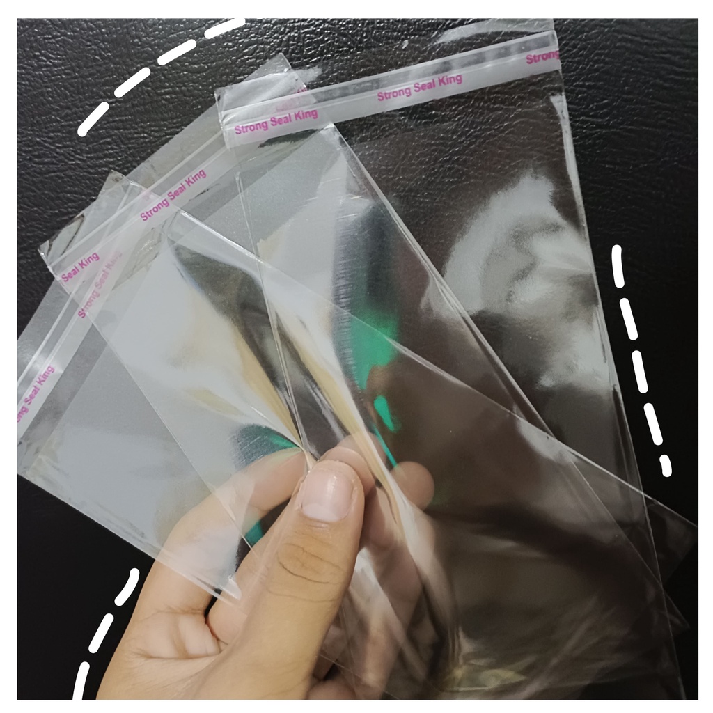 

Plastik opp bening lem perekat 8x15
