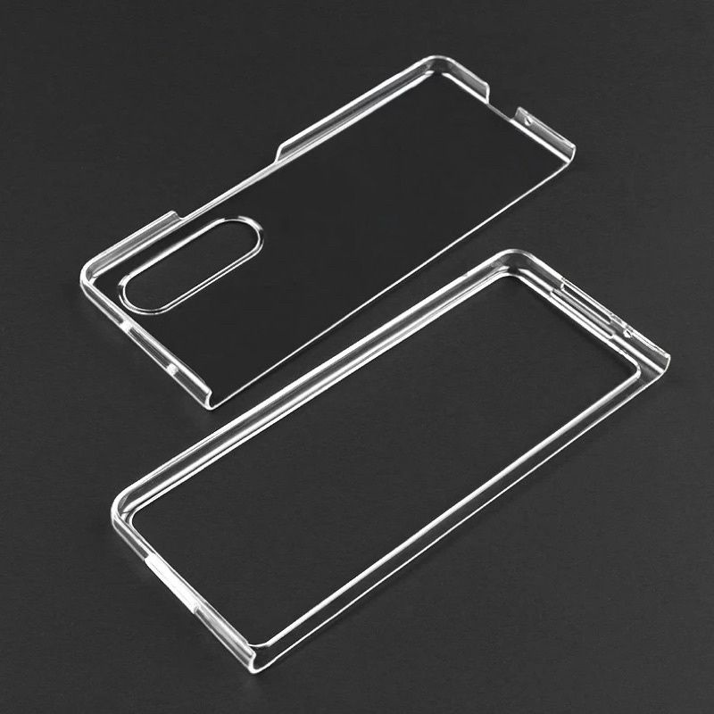 Samsung Galaxy Z Fold 3 5G Clear Case Transparan Hard Casing