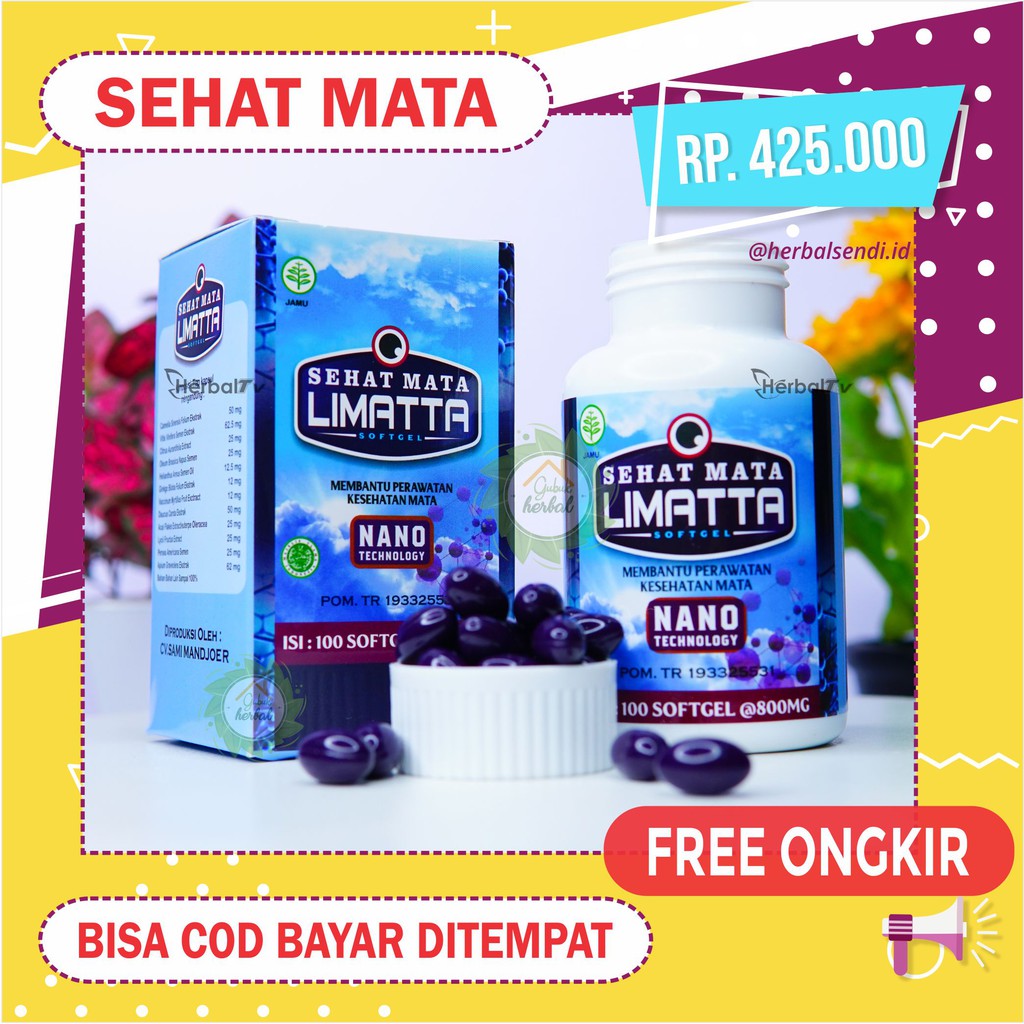 Obat Mata Berlemak - Sehat Mata Limatta
