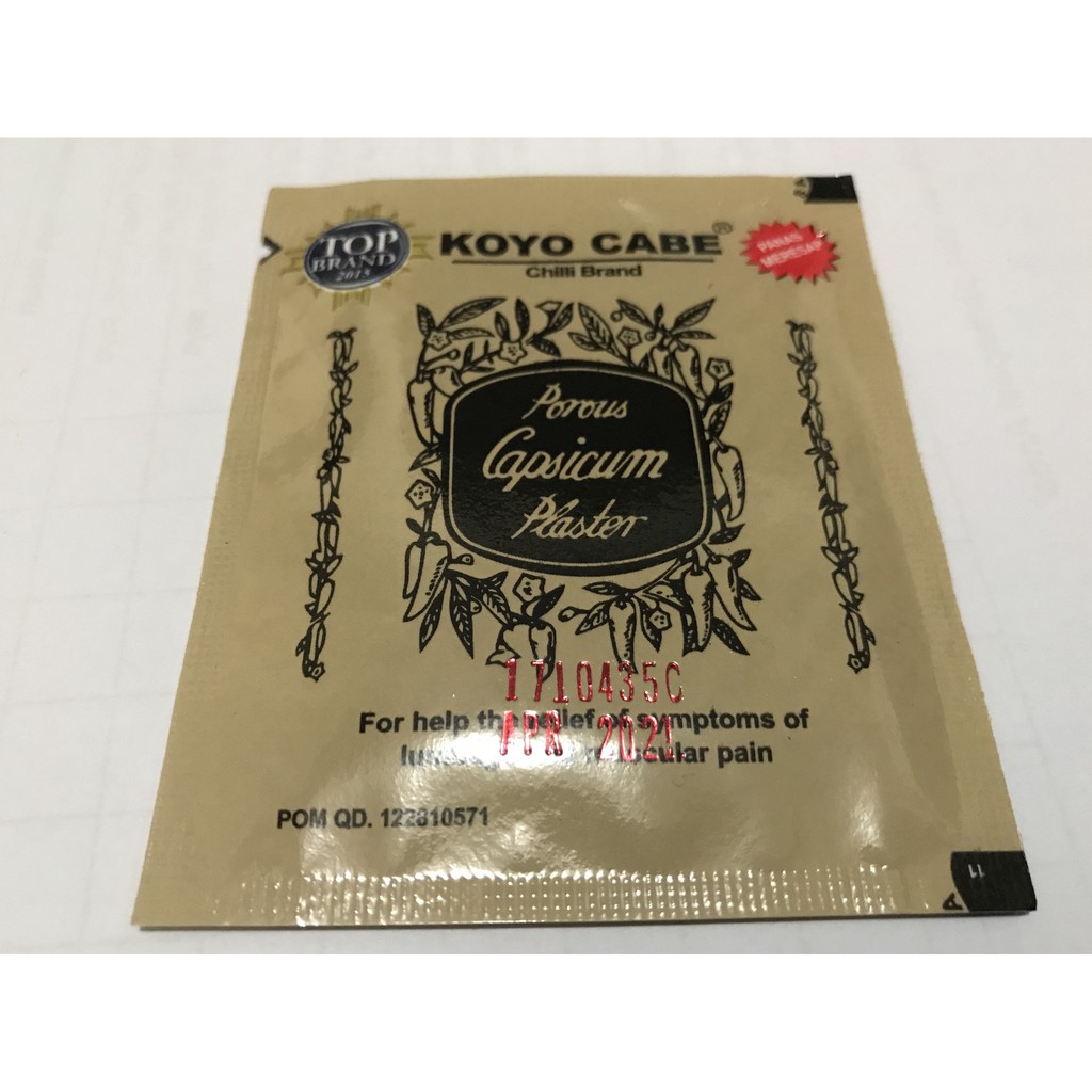 

PROMO KOYO CABE 10 LEMBAR / CHILLI BRAND / ENCOK PEGAL LINU NYERI OTOT TERMURAH