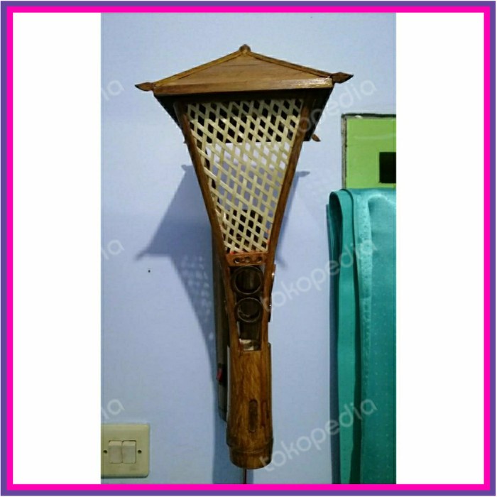 Hand Made Lampu Hias/Tidur Bambu